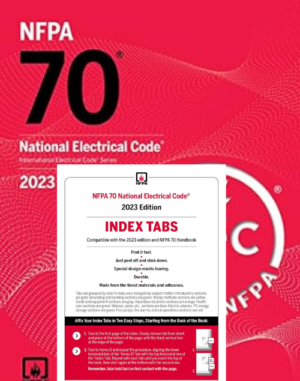 National Electrical Code 2023 with Index tab